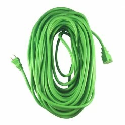 Husky 100 ft. 16/2 Indoor/Outdoor Extension Cord, Green -Tools Sales green husky general purpose cords 53100hy 4f 1000