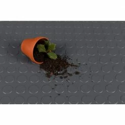 Husky Coin 10 ft. Wide x Your Choice Length Grey Commercial Grade Vinyl Flooring -Tools Sales grey husky garage flooring rolls hk70cn10x1sg 1f 1000