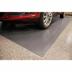 Husky Diamond 10 ft. Wide x Custom Length Grey Commercial Grade Vinyl Flooring 8 Husky Diamond 10 ft. Wide x Custom Length Grey Commercial Grade Vinyl Flooring -Tools Sales grey husky garage flooring rolls hk70dt10x1sg c3 1000