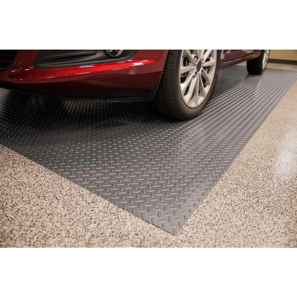 Husky Diamond 10 ft. Wide x Custom Length Grey Commercial Grade Vinyl Flooring 5 Husky Diamond 10 ft. Wide x Custom Length Grey Commercial Grade Vinyl Flooring - Image 3