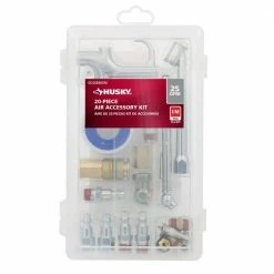 Husky Air Compressor Accessory Kit (20-Piece) 7 Husky Air Compressor Accessory Kit (20-Piece) -Tools Sales husky air tool accessory kits 41226bxhom c3 1000