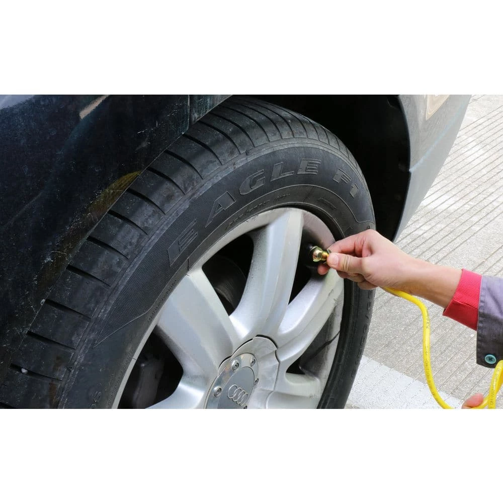 Husky 25 ft. Recoil Nylon Air Hose Kit 15-Piece 8 Husky 25 ft. Recoil Nylon Air Hose Kit 15-Piece - Image 6