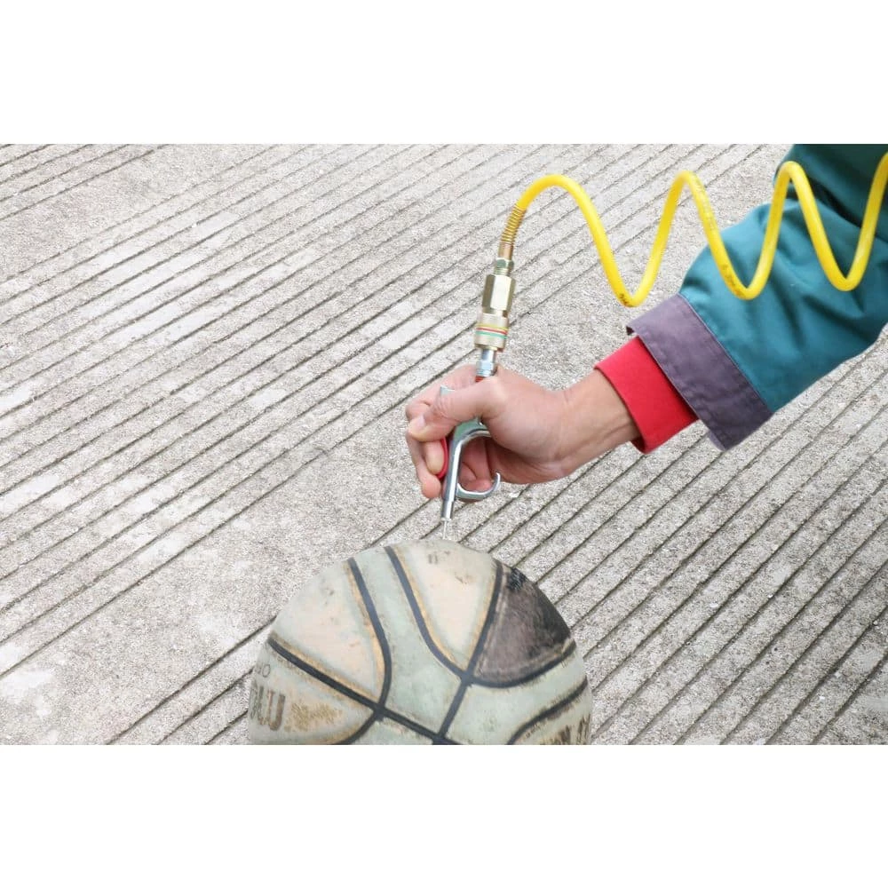 Husky 25 ft. Recoil Nylon Air Hose Kit 15-Piece 10 Husky 25 ft. Recoil Nylon Air Hose Kit 15-Piece - Image 8