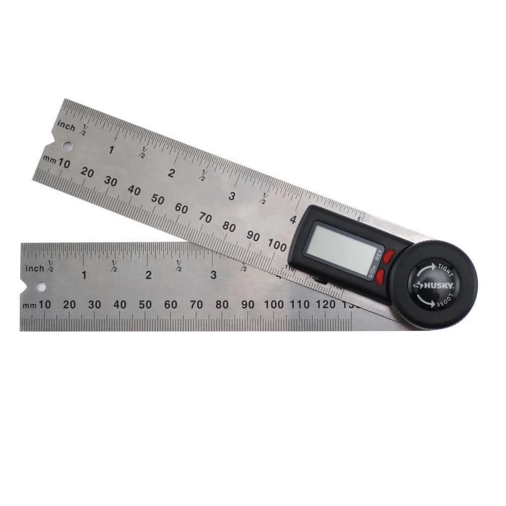 Husky 5 in. Digital Protractor 3 Husky 5 in. Digital Protractor
