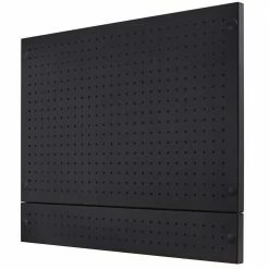 Husky Steel Pegboard Set in Black (28 in. W x 23.5 in H) for Heavy Duty Welded Steel Garage Storage System