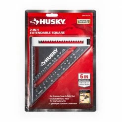 Husky 2-in-1 Extendable Square 11 Husky 2-in-1 Extendable Square -Tools Sales husky carpenter squares hssp6n 1f 1000