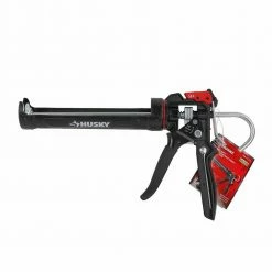 Husky 10 oz. Heavy-Duty High Leverage Drip Free Caulk Gun