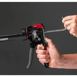 Husky 10 oz. Heavy-Duty High Leverage Drip Free Caulk Gun -Tools Sales husky caulk guns 19pt0902 76 1000