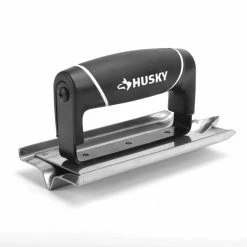 Husky 6 in. x 3 in. Stainless Steel Hand Groover 10 Husky 6 in. x 3 in. Stainless Steel Hand Groover -Tools Sales husky concrete groovers 57503 a0 1000