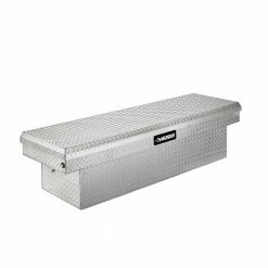 Husky 71.36 in. Diamond Plate Aluminum Full Size Crossbed Truck Tool Box