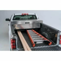 Husky 71.36 in. Diamond Plate Aluminum Full Size Crossbed Truck Tool Box -Tools Sales husky crossover truck tool boxes 102100 9 01 66 1000