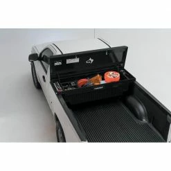 Husky 61.86 in. Matte Black Aluminum Low Profile Mid-Size Crossbed Truck Tool Box -Tools Sales husky crossover truck tool boxes 102102 53 01 c3 1000