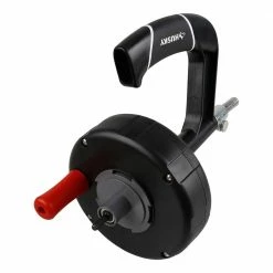 Husky 1/4 in. x 25 ft. Power Drum Auger -Tools Sales husky drain snakes 82 967 111 77 1000