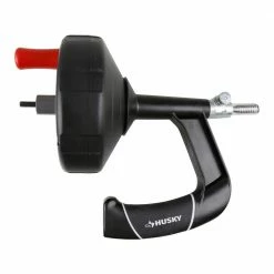 Husky 1/4 in. x 25 ft. Power Drum Auger -Tools Sales husky drain snakes 82 967 111 c3 1000