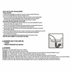 Husky Large Drain Bladder 14 Husky Large Drain Bladder -Tools Sales husky drain snakes 82 977 111 fa 1000