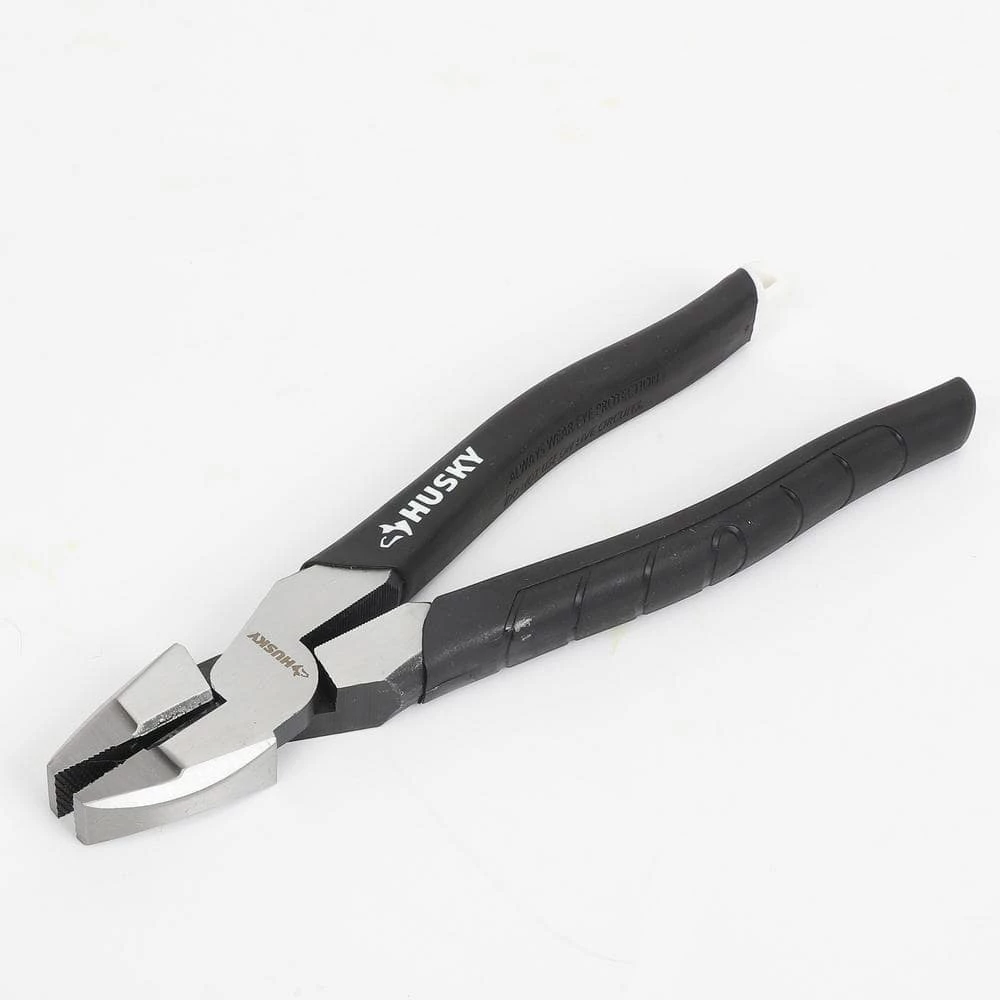 Husky 9 in. Linesman Pliers 3 Husky 9 in. Linesman Pliers