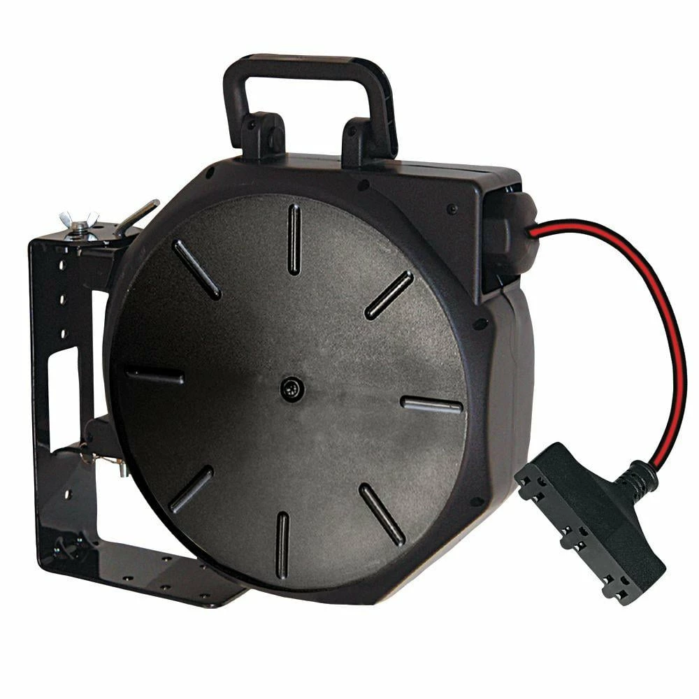 Husky 50 ft. 14/3 13 Amp Retractable Extension Cord Reel System 3 Husky 50 ft. 14/3 13 Amp Retractable Extension Cord Reel System