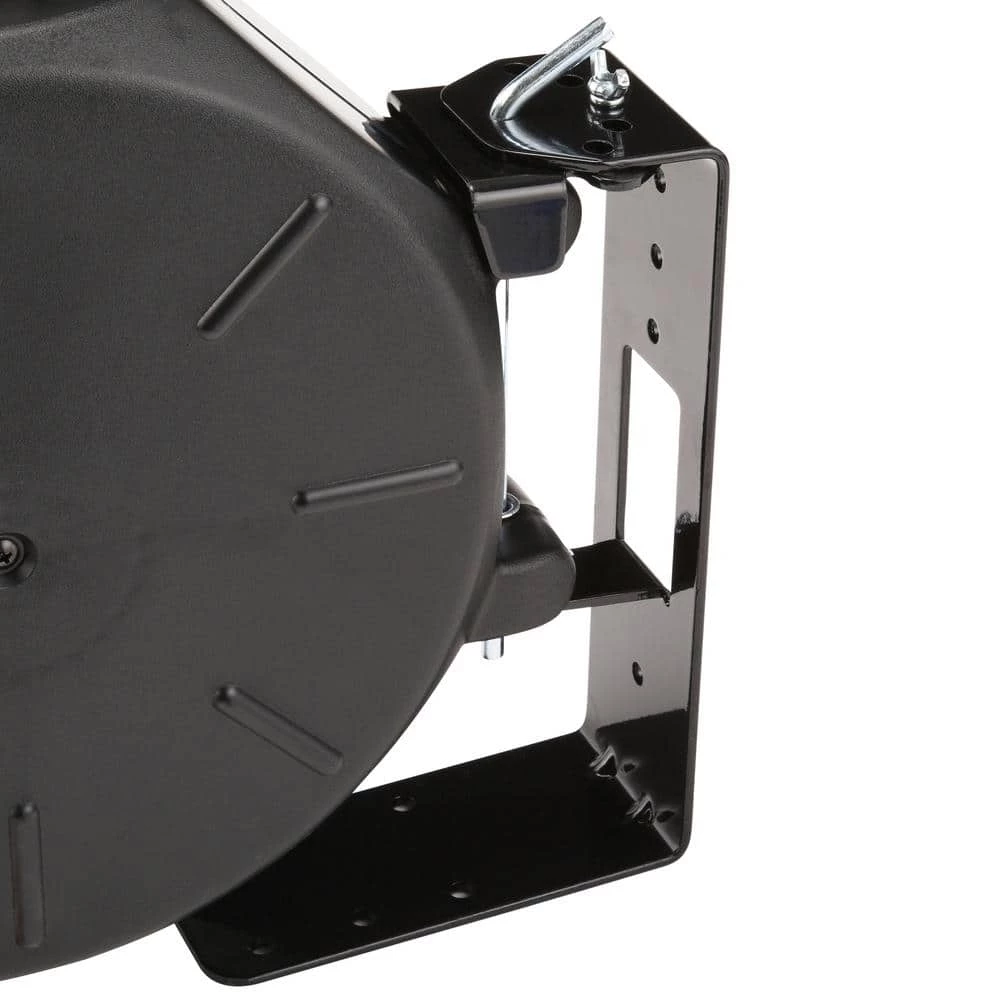 Husky 50 ft. 14/3 13 Amp Retractable Extension Cord Reel System 6 Husky 50 ft. 14/3 13 Amp Retractable Extension Cord Reel System - Image 4