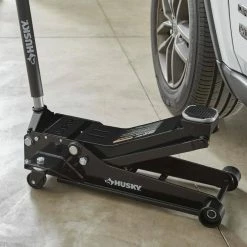 Husky 3-1/2-Ton Low Profile Floor Jack with Quick Lift -Tools Sales husky floor jacks hd4795 dip 40 1000