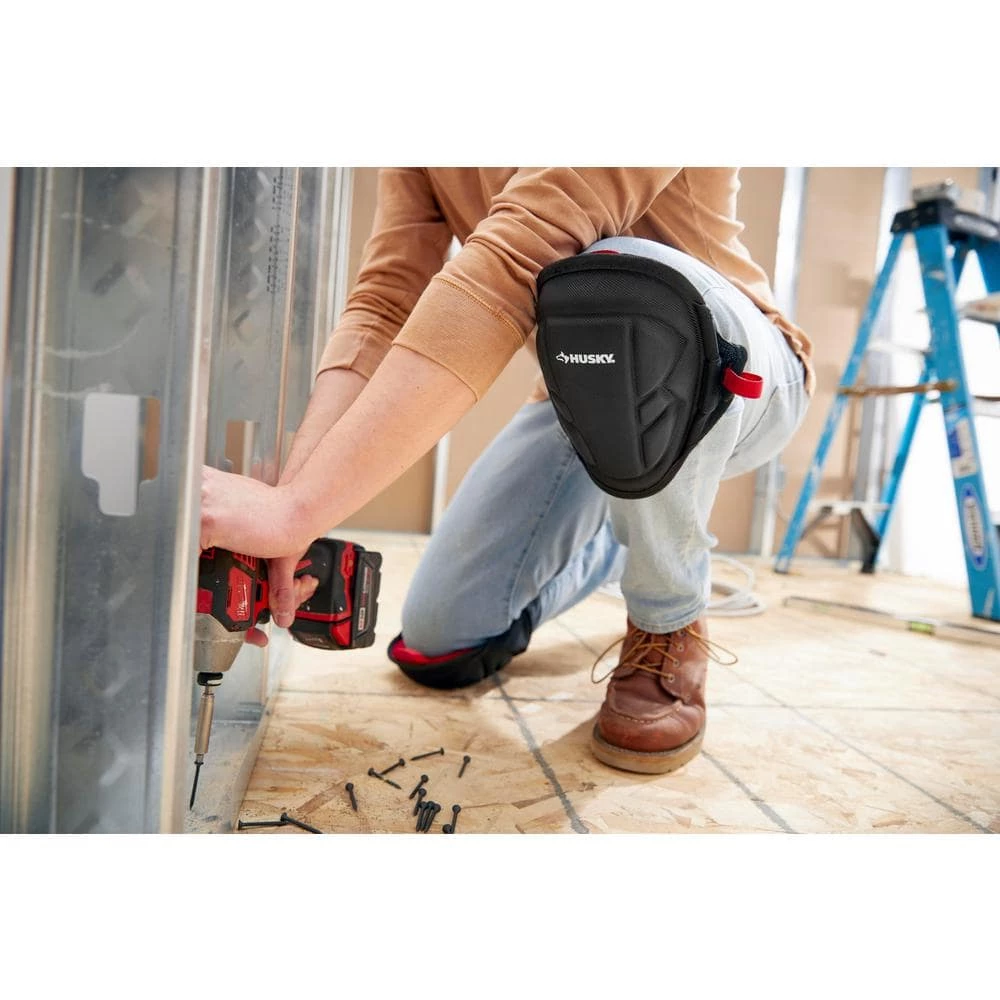 Husky Fabric Cap Gel/Foam Non-Marring Knee Pads 10 Husky Fabric Cap Gel/Foam Non-Marring Knee Pads - Image 8