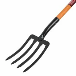 Husky 28 in. Short Wood Handle 4-Tine Spading Fork with D -Grip 7 Husky 28 in. Short Wood Handle 4-Tine Spading Fork with D -Grip -Tools Sales husky garden forks 618034 c3 1000