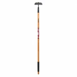 Husky 51 in. L Wood Handle 6.25 in. Garden Hoe with Grip
