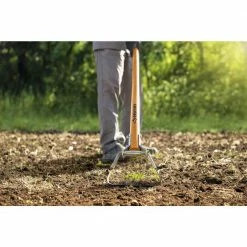 Husky 54 in. L Wood Handle Action Hoe with Grip -Tools Sales husky garden hoes 77156 949 44 1000