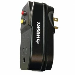 Husky Wall Adapter GFCI -Tools Sales husky gfci plugs 04 00106 c3 1000