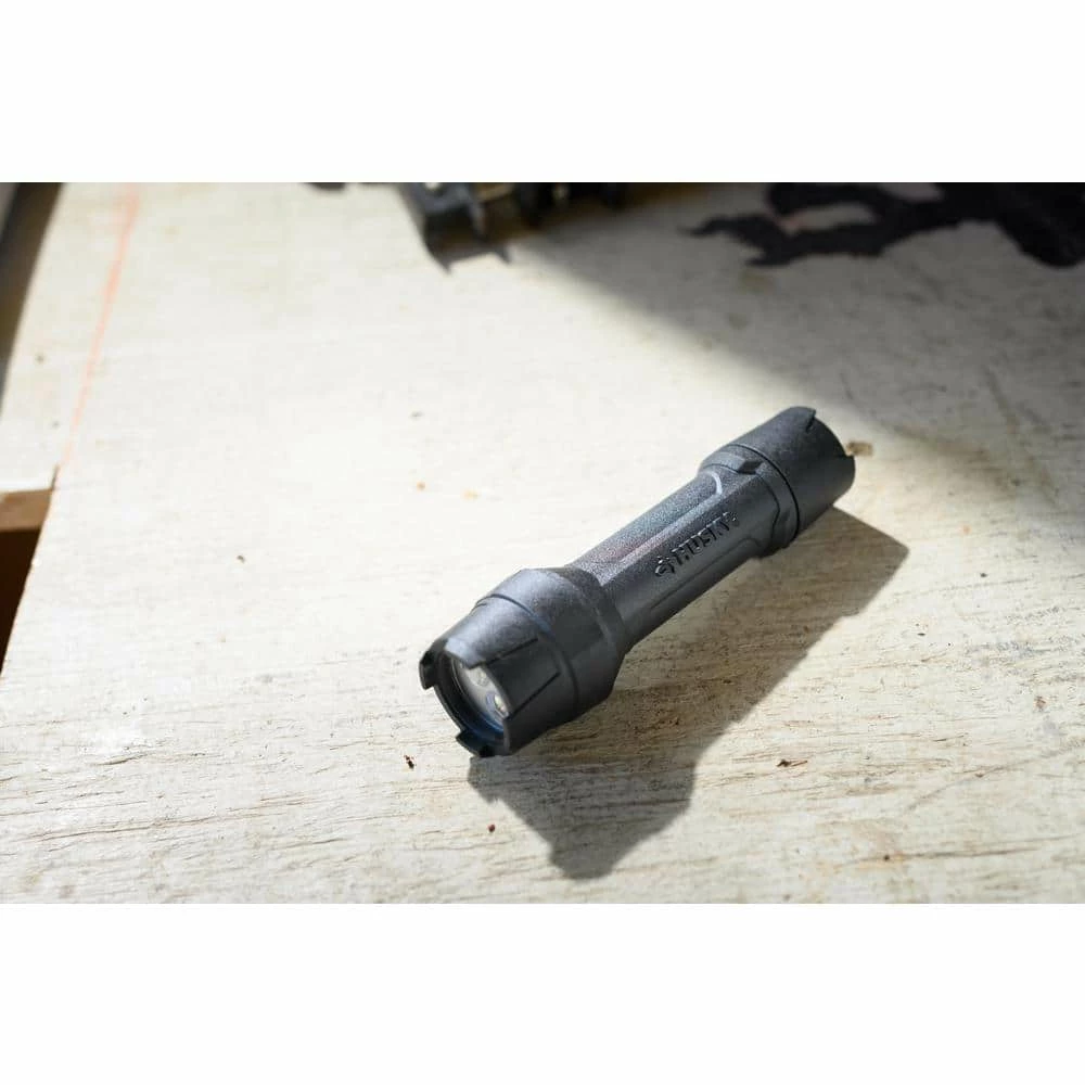 Husky 500 Lumens Tough Stainless Steel Core Multi-Setting LED Flashlight, Impact and Water Resistant with Batteries 5 Husky 500 Lumens Tough Stainless Steel Core Multi-Setting LED Flashlight, Impact and Water Resistant with Batteries - Image 3