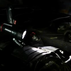 Husky 1500 Lumens Dual Power Rechargeable Handheld Spotlight -Tools Sales husky handheld spotlights 90655 1d 1000