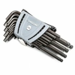 Husky SAE/Metric Ball End Hex Key Set (26-Piece) -Tools Sales husky hex key sets hbehksm26pc 44 1000