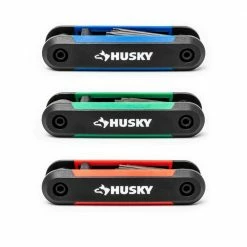 Husky SAE/Metric Folding Hex Key Set With Bonus Torx Set (3-Piece) -Tools Sales husky hex key sets hfhk3pcset c3 1000