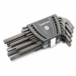 Husky SAE/Metric Long Arm Hex Key Set (26-Piece) 11 Husky SAE/Metric Long Arm Hex Key Set (26-Piece) -Tools Sales husky hex key sets hlahksm26pc a0 1000