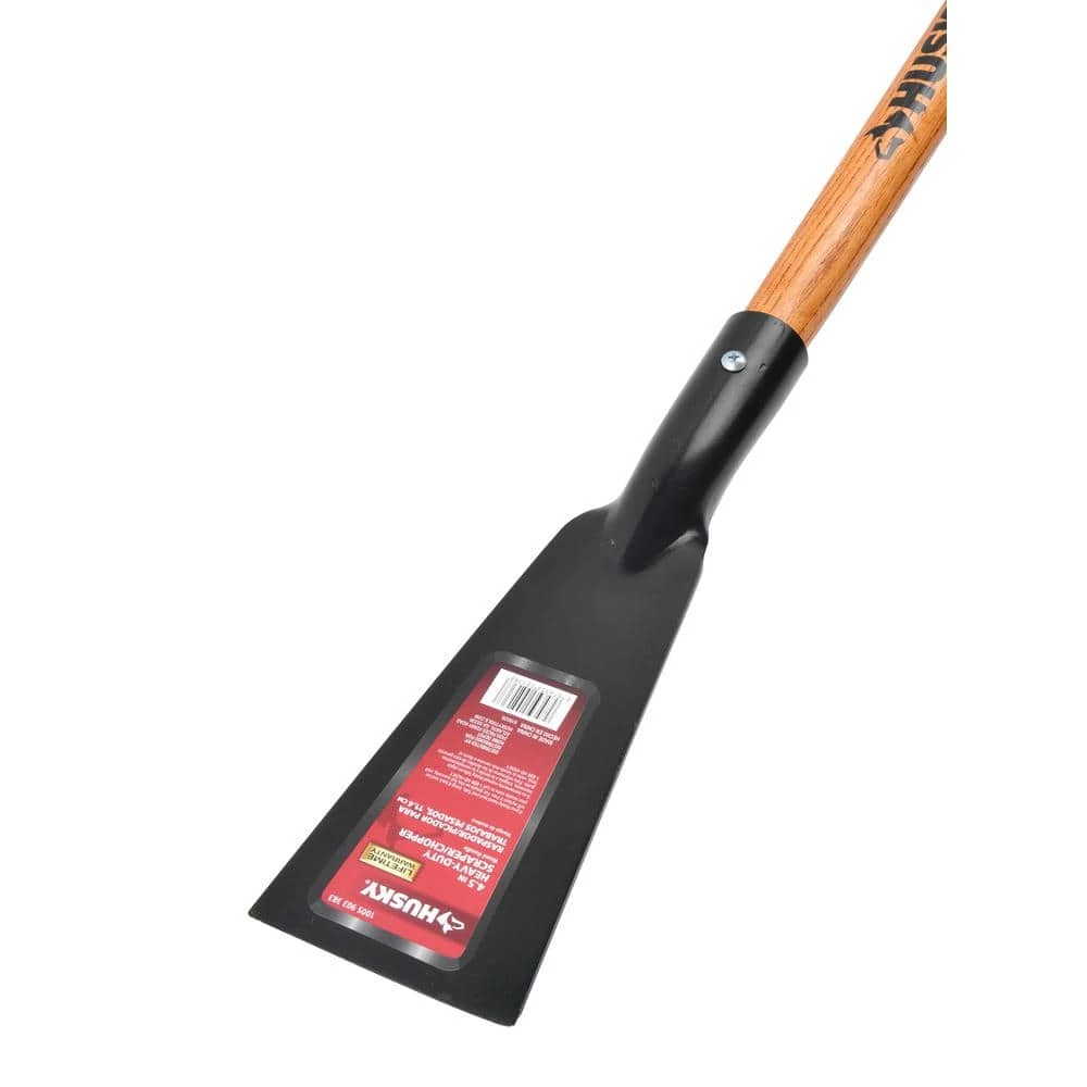 Husky 51 in. L Wood Handle 4.5 in. Steel Blade Heavy Duty Ice Scraper 4 Husky 51 in. L Wood Handle 4.5 in. Steel Blade Heavy Duty Ice Scraper - Image 2