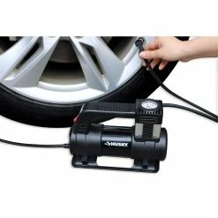 Husky 120-Volt 3-Wired Inflator -Tools Sales husky inflators rcp b30b 1f 1000