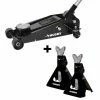 Husky 3-Ton Floor Garage Jack and Jack Stand Pair 2 Husky 3-Ton Floor Garage Jack and Jack Stand Pair -Tools Sales husky jack stands hd00107 bd 64 1000