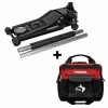 Husky 3-Ton Low Profile Floor Jack with Quick Lift with 14 in. 13 Pocket Rolling Tool Bag -Tools Sales husky jack stands hd0012065014 bd 64 1000