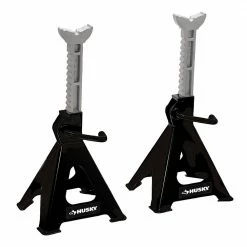 Husky 6-Ton Extended Reach Heavy-Duty Steel Jack Stands 15 Husky 6-Ton Extended Reach Heavy-Duty Steel Jack Stands -Tools Sales husky jack stands hpl4115 4f 1000