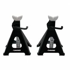 Husky 6-Ton Extended Reach Heavy-Duty Steel Jack Stands