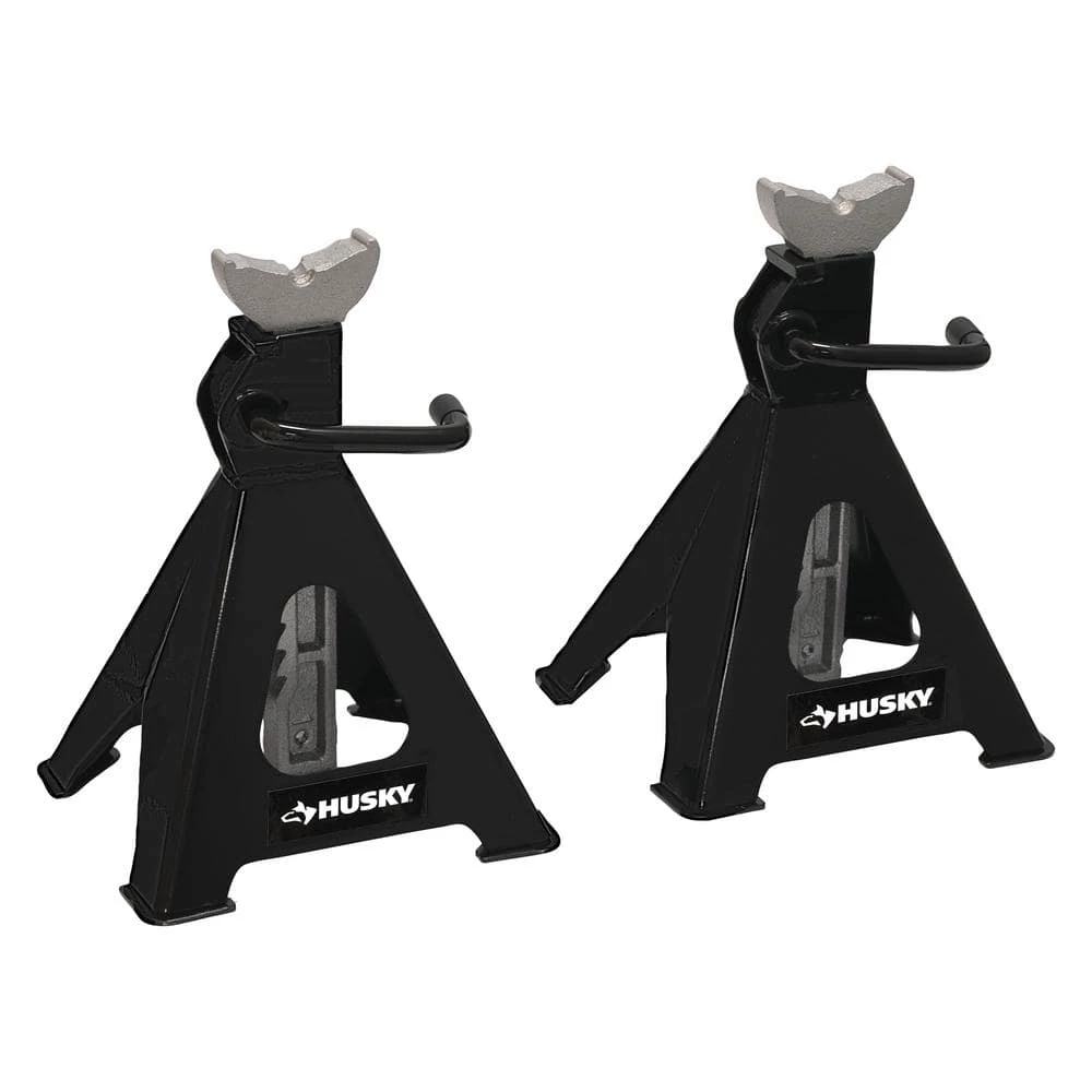Husky 6-Ton Extended Reach Heavy-Duty Steel Jack Stands 11 Husky 6-Ton Extended Reach Heavy-Duty Steel Jack Stands - Image 9