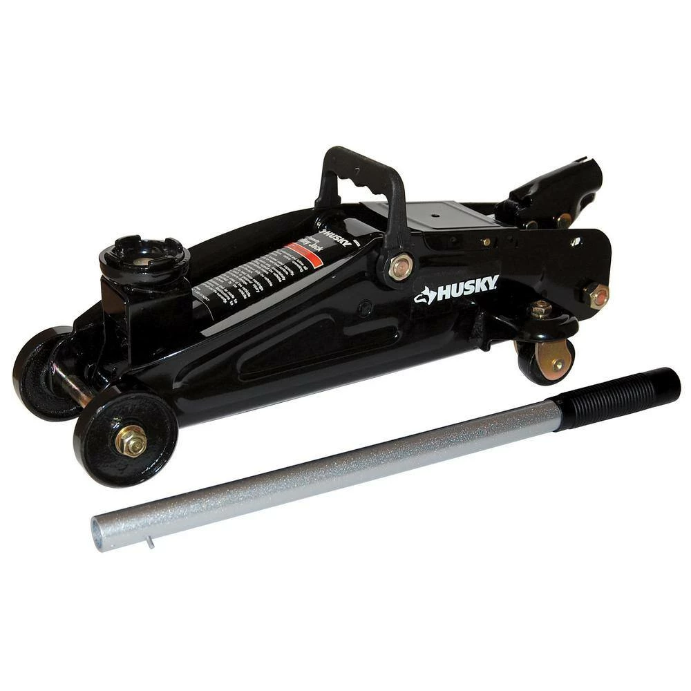 Husky 2 -Ton Hydraulic Trolley Jack and Jack Stand Pair 6 Husky 2 -Ton Hydraulic Trolley Jack and Jack Stand Pair - Image 4