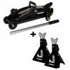 Husky 2 -Ton Hydraulic Trolley Jack and Jack Stand Pair -Tools Sales husky jack stands hpl4136 bd 64 1000