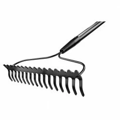 Husky 5-Piece 57 in. Fiberglass Handle 16-Tines Bow Rake Garden Tool Set -Tools Sales husky landscaping rakes 78115 943 1f 1000