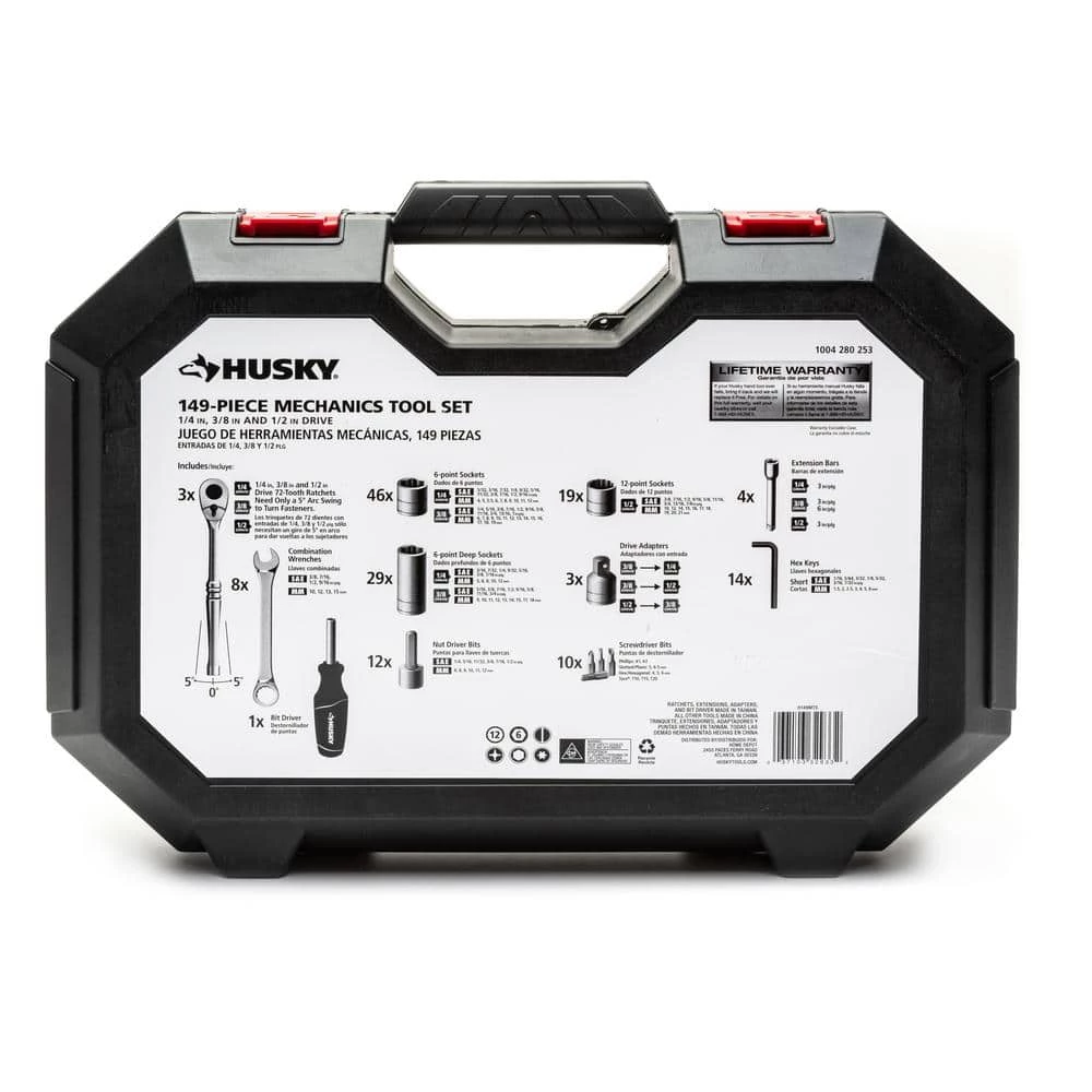 Husky Mechanics Tool Set (149-Piece) 9 Husky Mechanics Tool Set (149-Piece) - Image 7