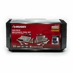 Husky Mechanics Tool Set (290-Piece) -Tools Sales husky mechanics tool sets h290mts 76 1000