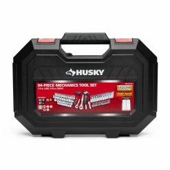 Husky Mechanics Tool Set (94-Piece) -Tools Sales husky mechanics tool sets h94mts 1f 1000