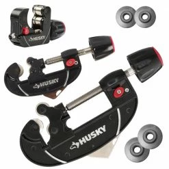 Husky Quick-Release Tube Cutters with Replacement Cutting Wheels