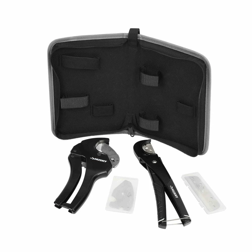 Husky 4-Piece PVC Cutting Kit with Foldable Pouch and Replacement Blades 5 Husky 4-Piece PVC Cutting Kit with Foldable Pouch and Replacement Blades - Image 3