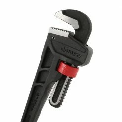 Husky 10 in. Heavy Duty Cast Iron Pipe Wrench with 1 in. Jaw Capacity -Tools Sales husky pipe wrenches wg 40 10 40 1000