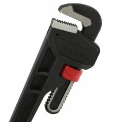 Husky 18 in. Heavy-Duty Cast Iron Pipe Wrench with 2 in. Jaw Capacity -Tools Sales husky pipe wrenches wg 40 18 1d 1000